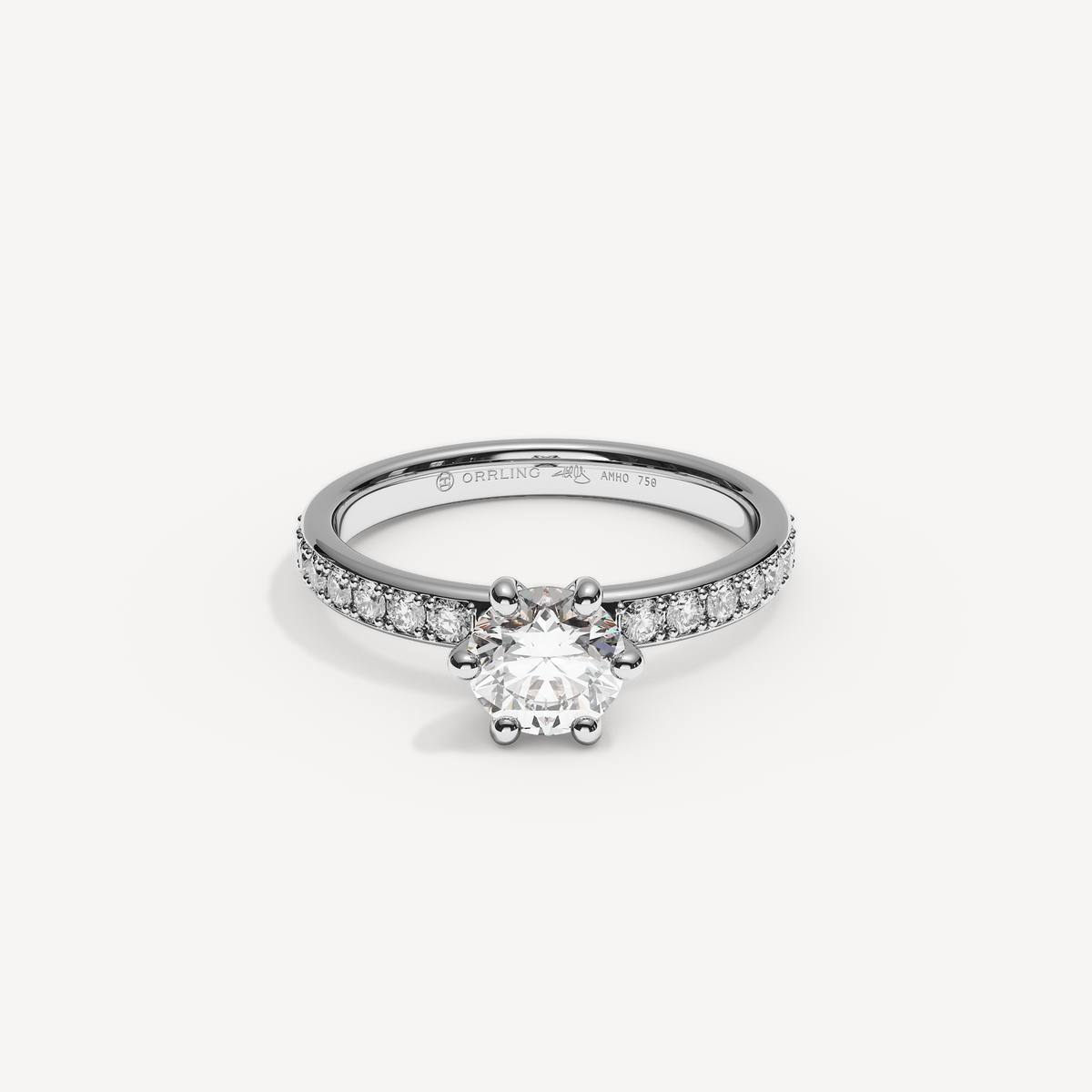 003) ORRIELLECANAL 92-2,5.  6 klo 0,75 + 0,02 sidstenar | White Gold | View 0