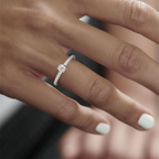 ORRIELLECANAL — Round Solitaire 2 mm · Diamond Band | White Gold | Model 0