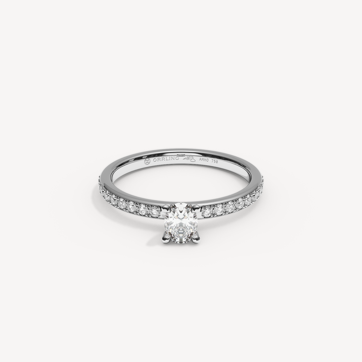 017) PHELIACANAL 92-2. Oval 0,30 + 0,01 sidstenar | White Gold | View 0
