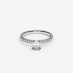 019) PHELIACANAL 92-2. Oval 0,50 + 0,01 sidstenar | White Gold | View 0