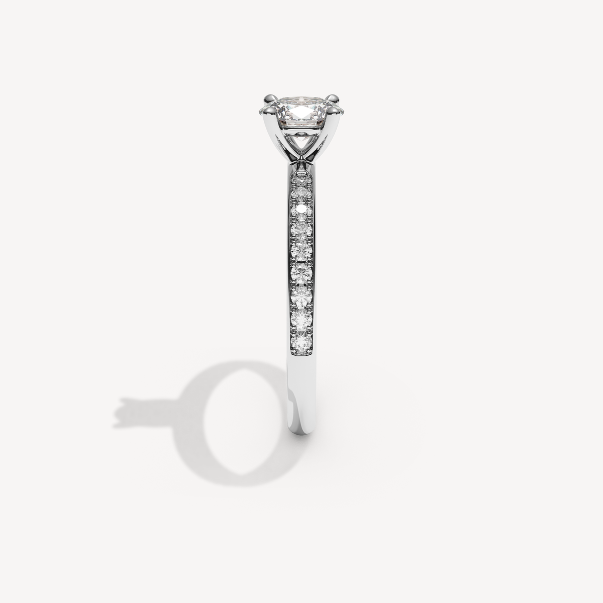 019) PHELIACANAL 92-2. Oval 0,50 + 0,01 sidstenar | White Gold | View 3