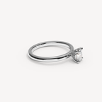 020) PHELIA 92-2. Oval 0,50 | White Gold | View 1