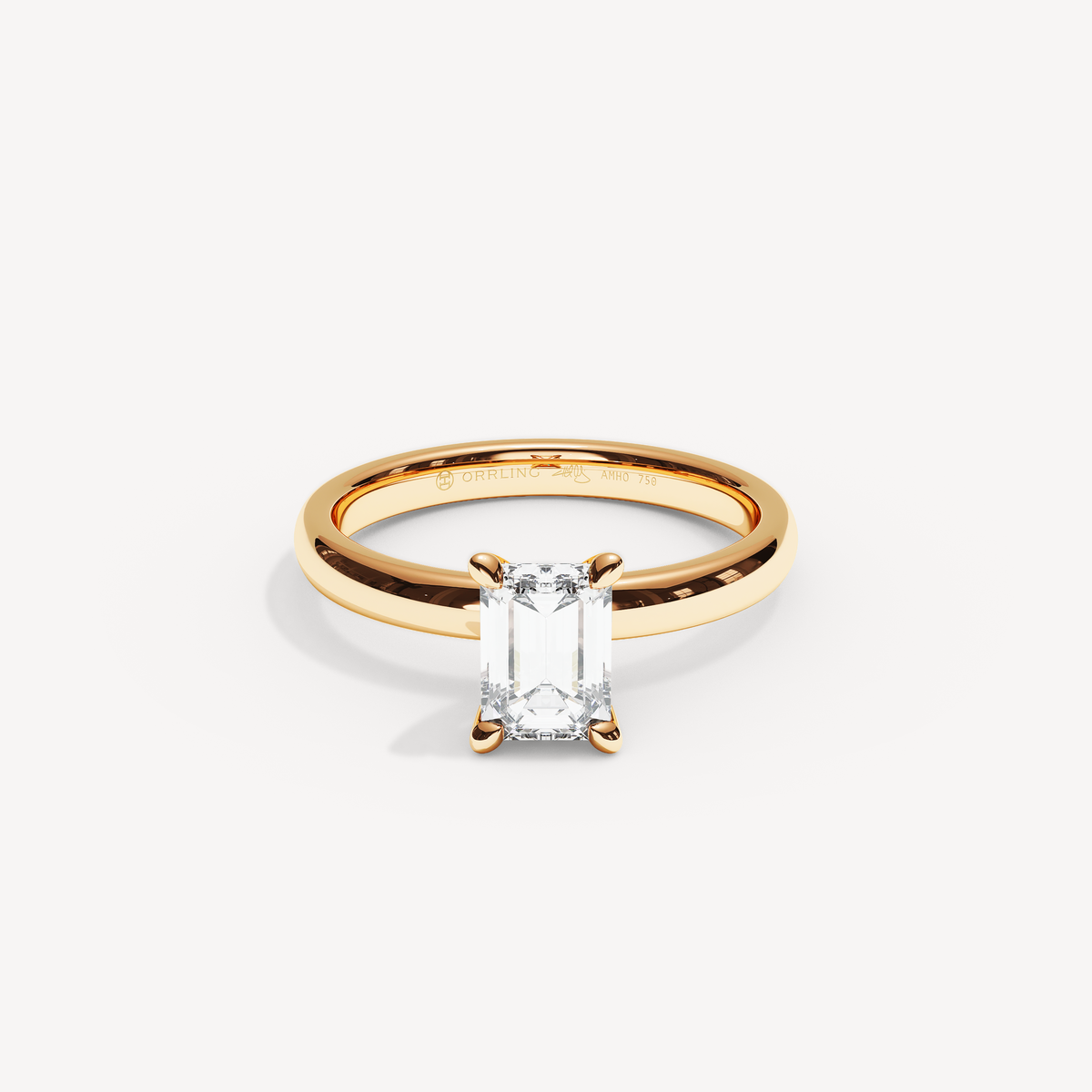 024) REFELLE 92-2,5. Smaragd 1,00 | Rose Gold | View 0