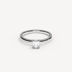 026) REFELLE  92-2. Smaragd 0,30 | White Gold | View 0