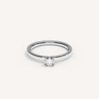COVAMONTE — Round Solitaire 2 mm | White Gold | View 0