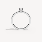 COVAMONTE — Round Solitaire 2 mm | White Gold | View 2