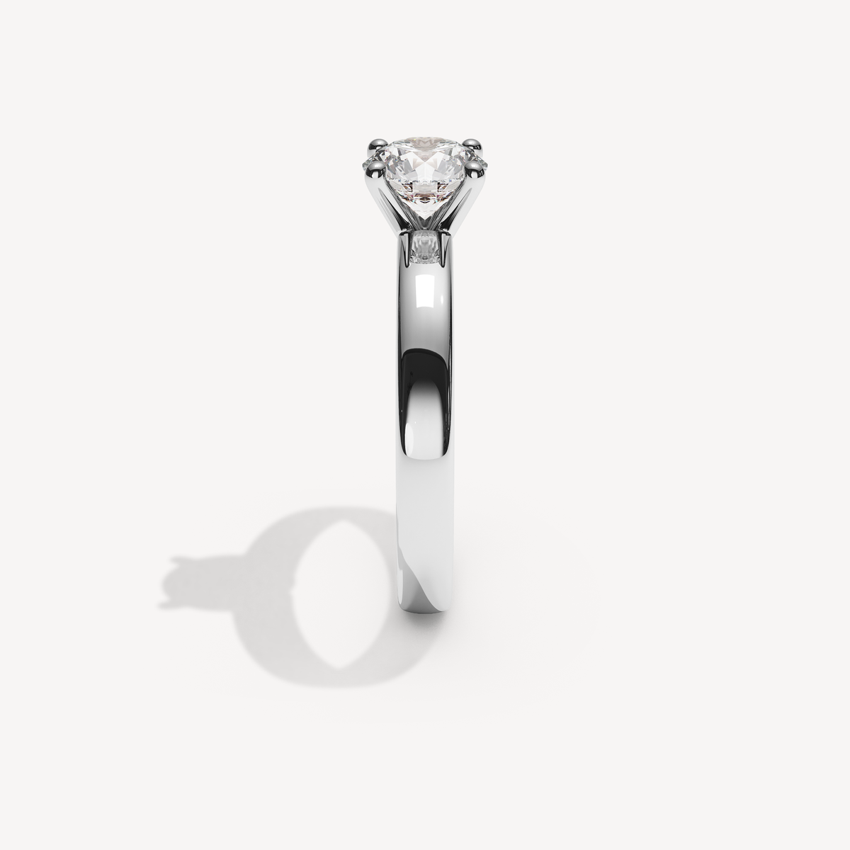 046COVAMONTE M25. 3 mm skena. Glimmer 0,75 | White Gold | View 3