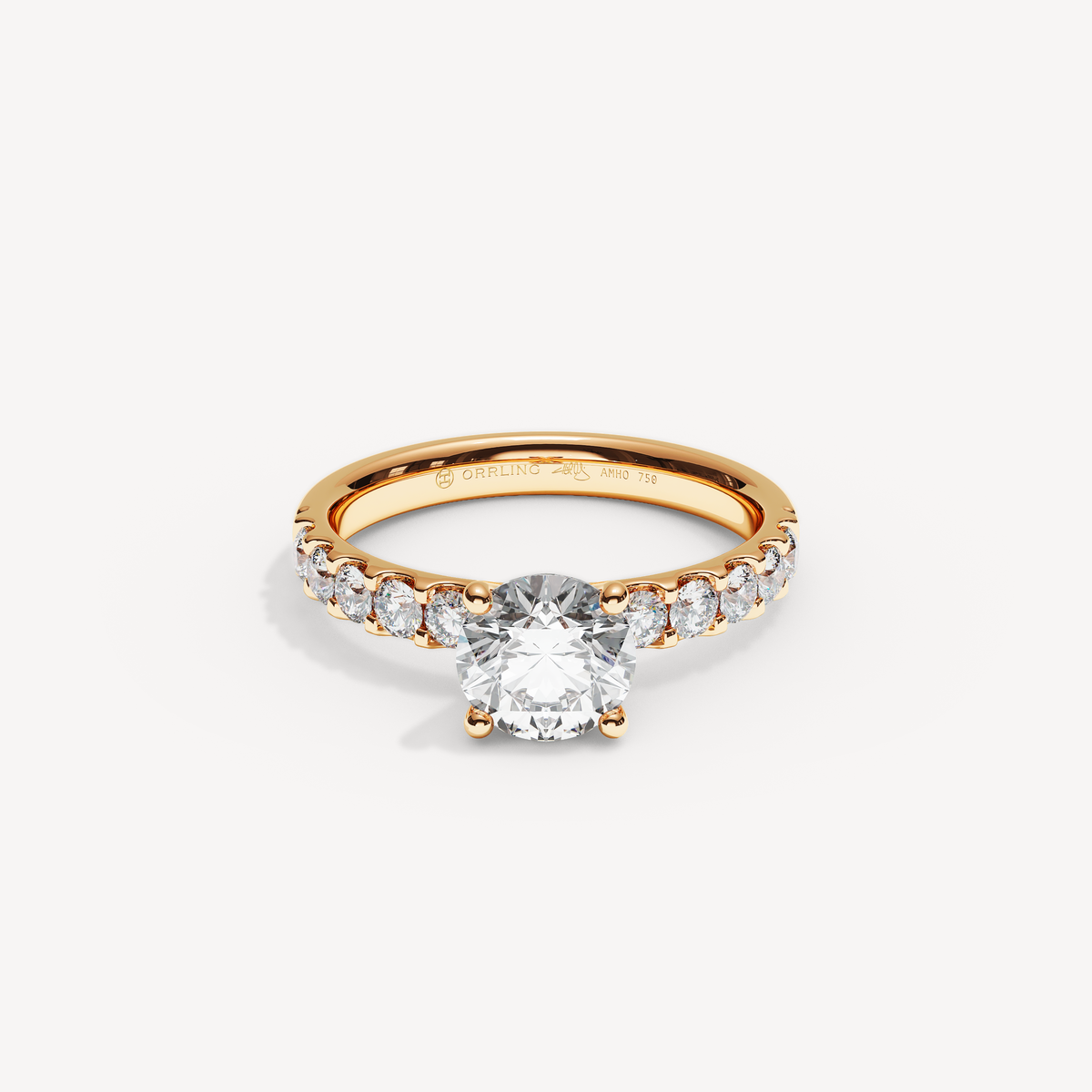 047COVAMONTE M25. 3 mm skena. Glimmer 1,00 + 0,05 sidstenar | Rose Gold | View 0