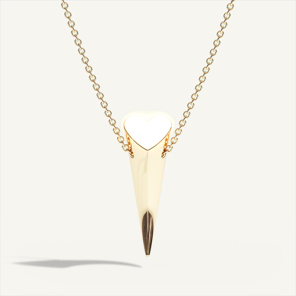 Griffe One Necklace in 18K yellow gold, product view