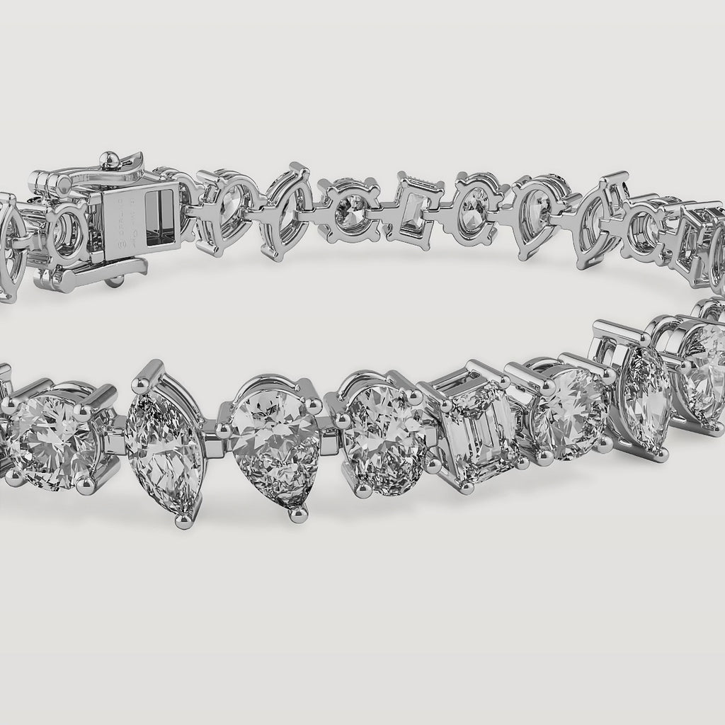 Mosaic Diamond Bracelet