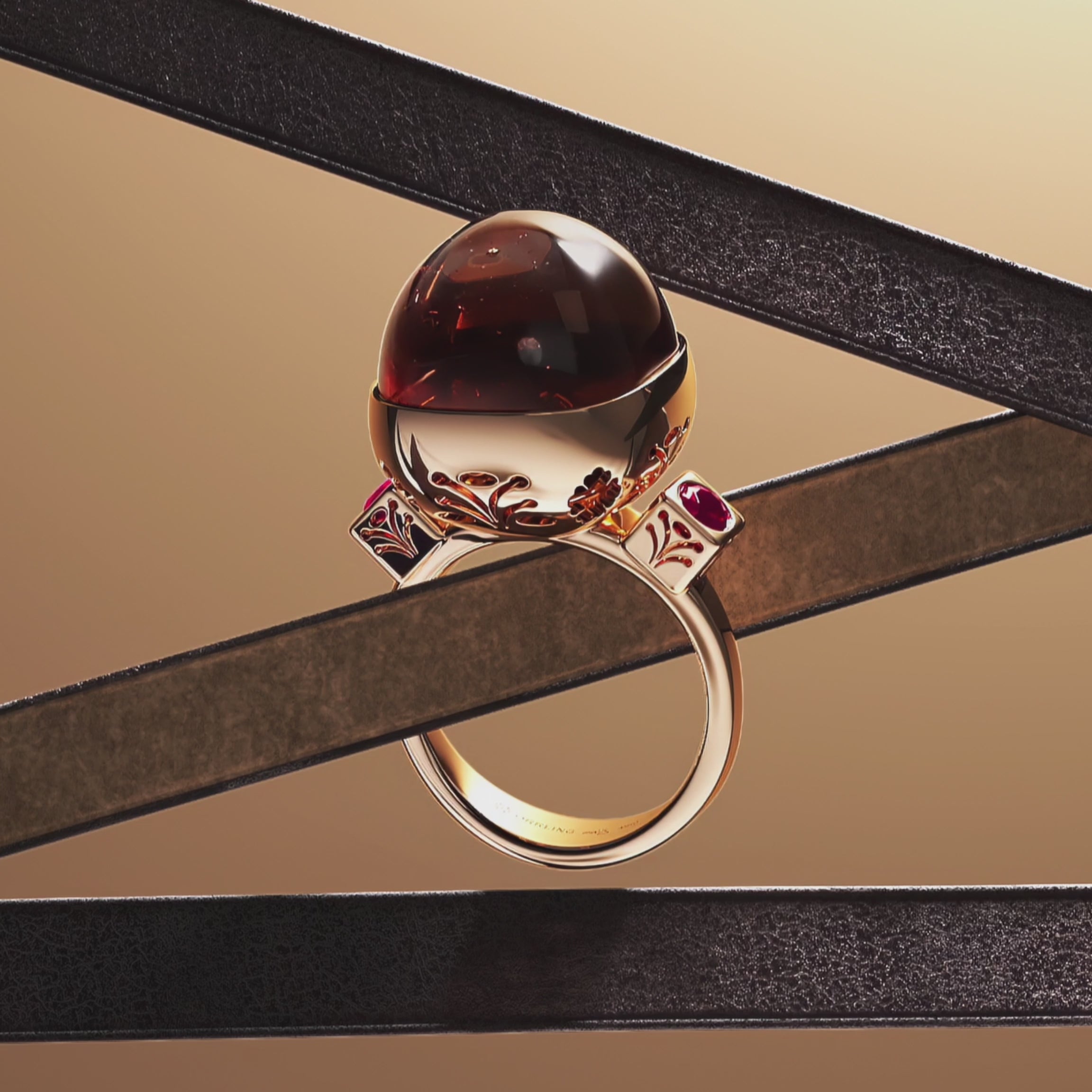 BROWN HOUR RING