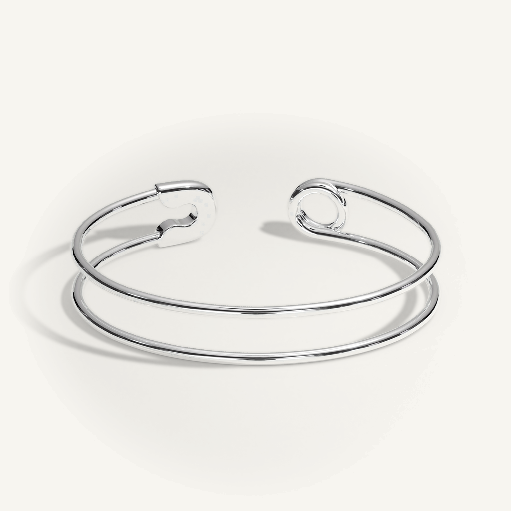 Safety Pin Bangle — product view