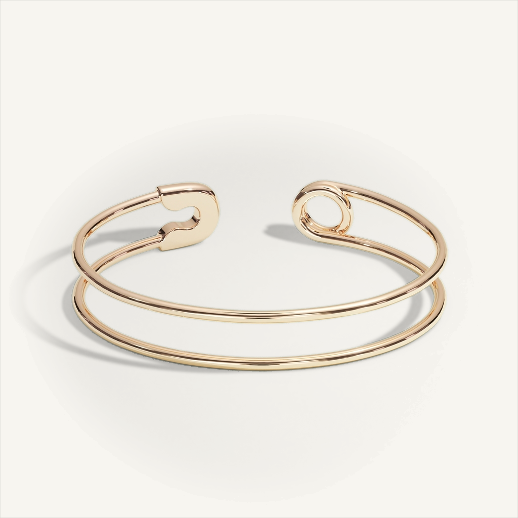 Safety Pin Bangle — product view