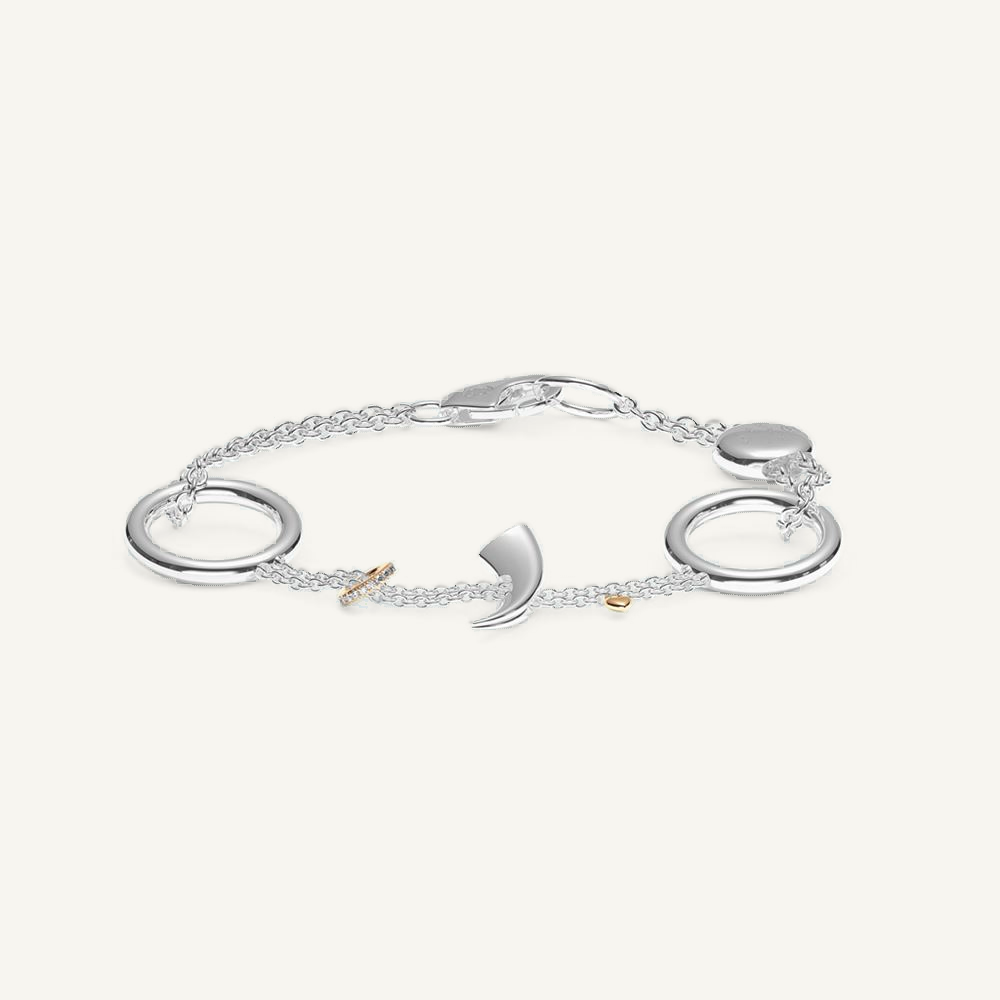 Griffe Charm Bracelet Diamond Loop