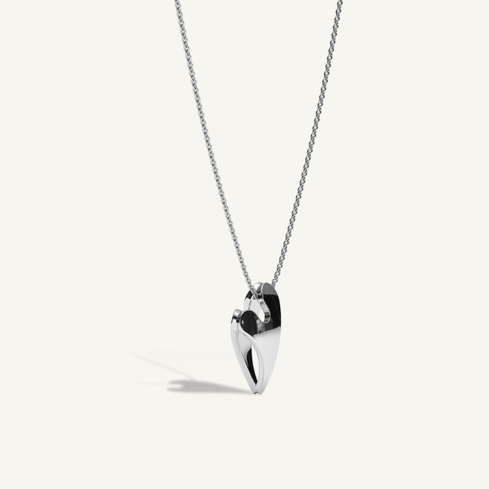 Dripping Core Petit Silver Necklace