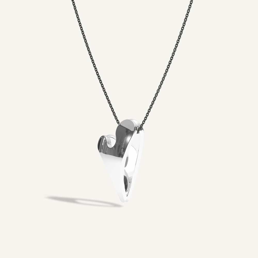 Dripping Core Grand Silver Necklace