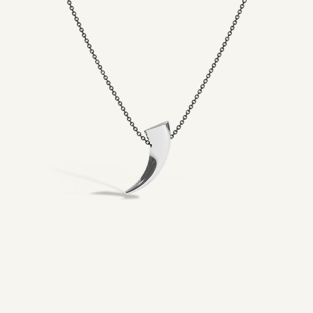 Griffe One Silver Necklace